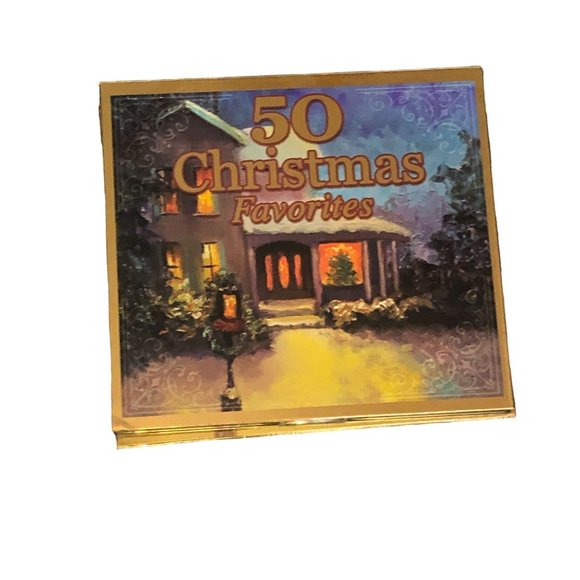 50 Christmas Favorites 3 CD Disc Set Holiday Music Instrumental and Vocal Tracks - Picture 1 of 11